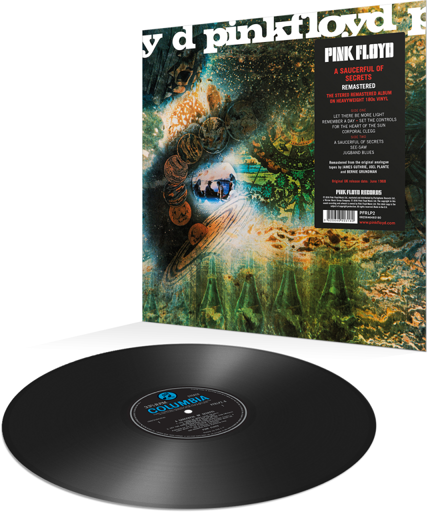 米LP Pink Floyd A Saucerful Of Secrets PFRLP2 Pink Floyd Records /00260 Pink Floyd – A Saucerful Of Secrets – Vinyl (180 gram, LP