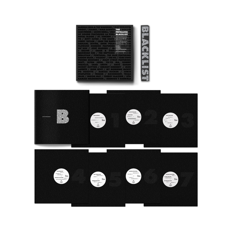 THE LLICA BLACKLIST 7枚組 LP BOX メタリカ The Metallica Blacklist (7LP) - Various Artists, Metallica